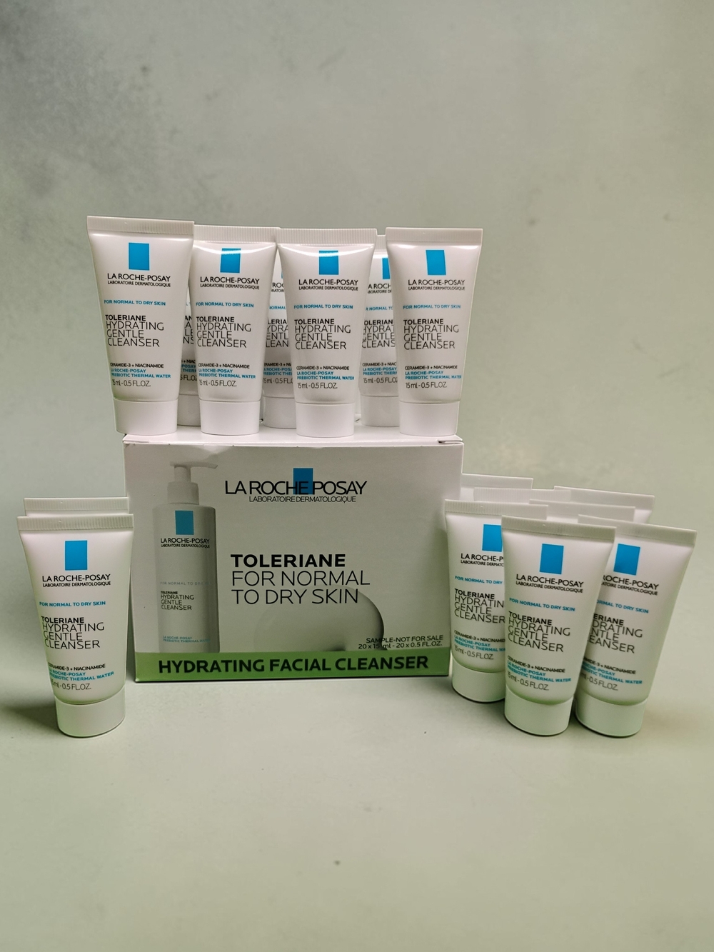 La Roche Posay Toleriane Hydrating Facial Cleanser - White 20 Pack For 10 Fl Oz